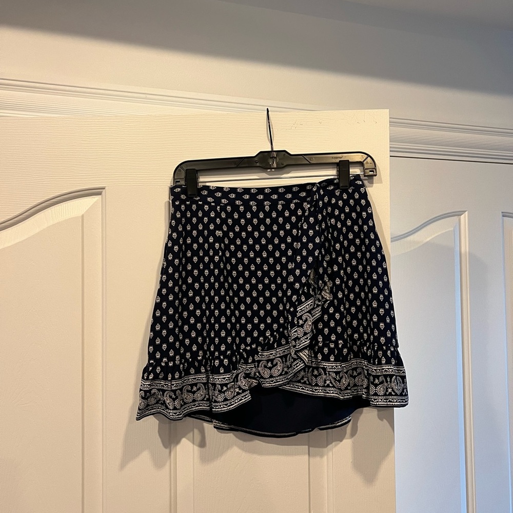 Gianni Bini faux wrap mini skirt